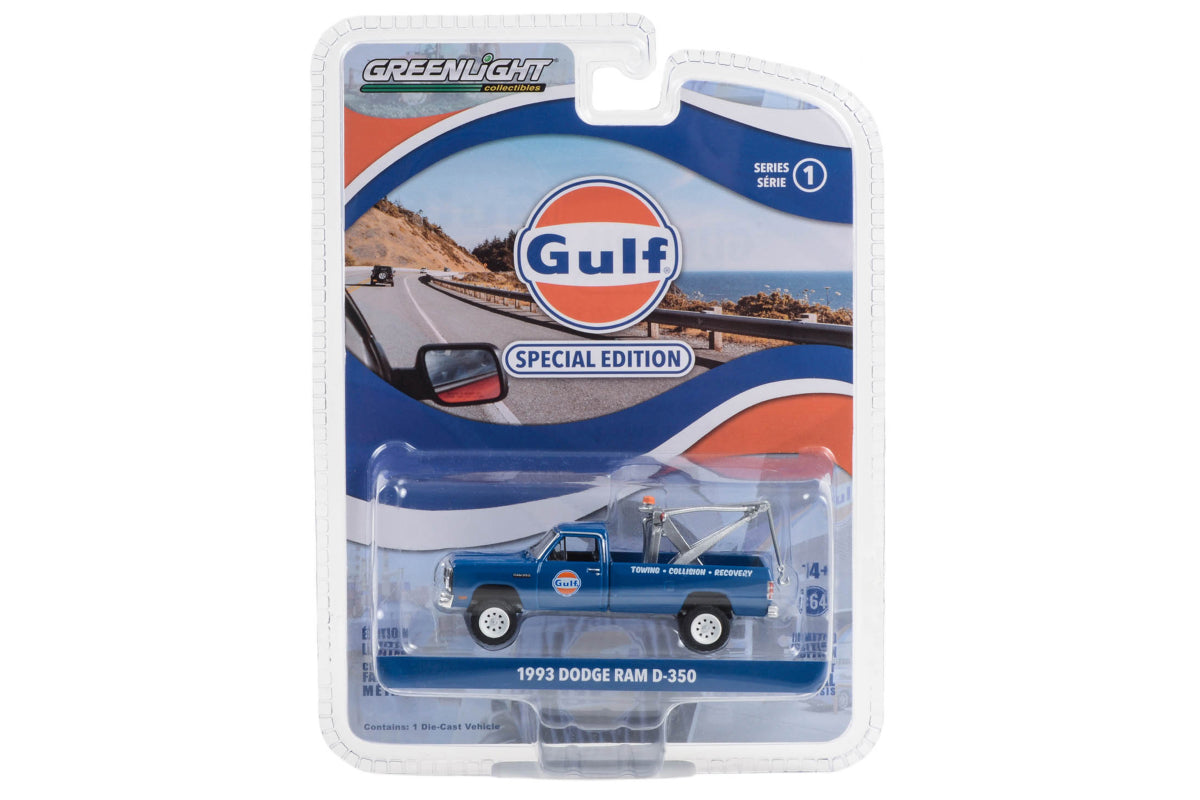 1993 Dodge Ram D-350 with Drop-In Tow Hook - Gulf Oil