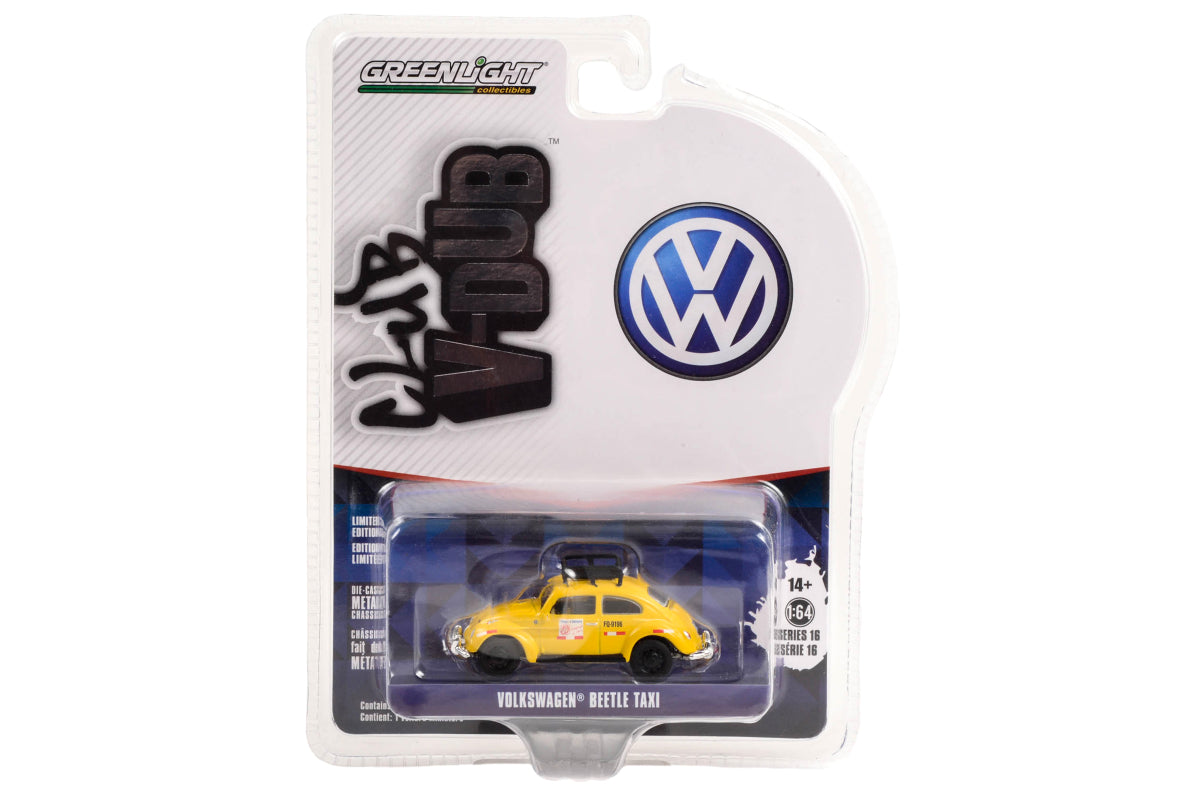 Classic Volkswagen Beetle Taxi - Lima, Peru (Yellow with Roof Rack)