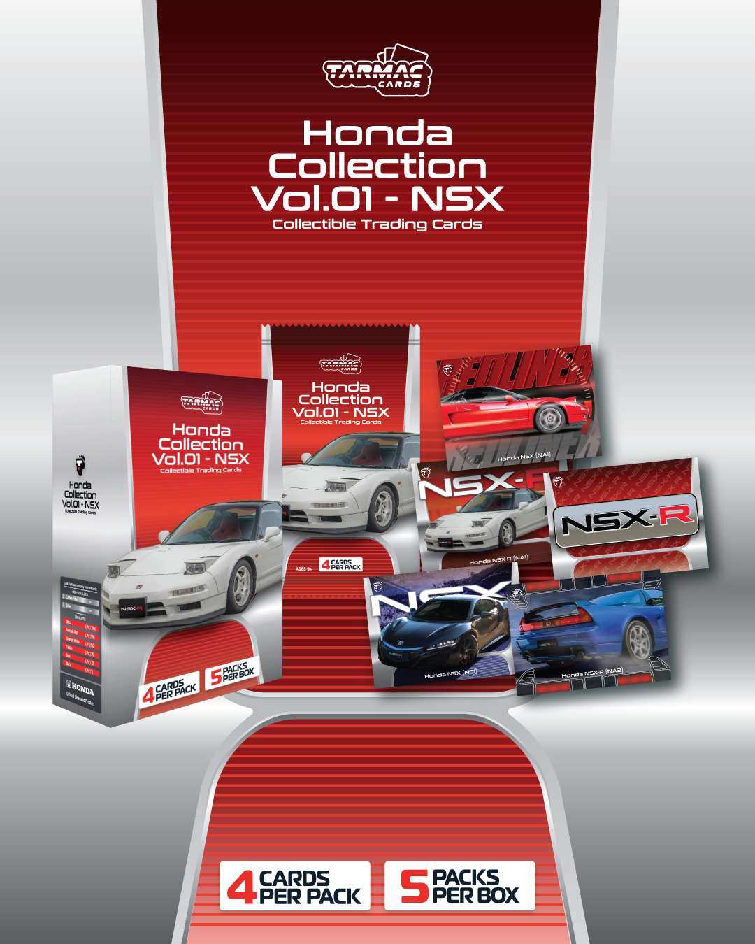 Tarmac Cards Honda Collection Vol.01 - NSX