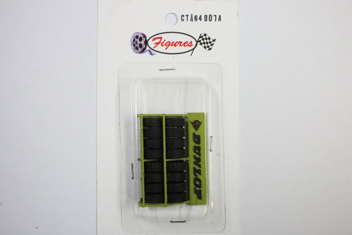1:64 - Shelf with Dunlop Tyres