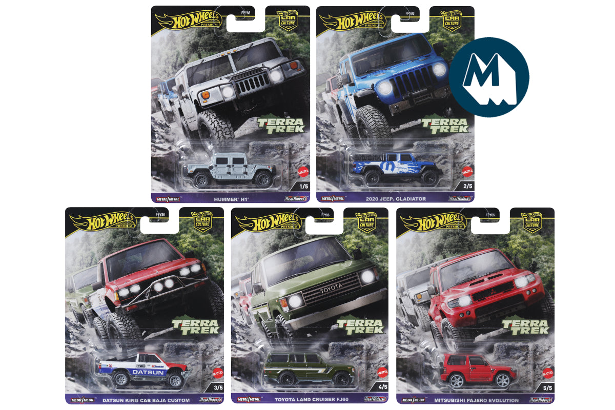 Hot Wheels Car Culture 2024 Mix 5 Terra Trek / Full sets & cases