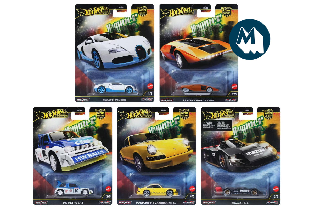 Hot Wheels Car Culture 2025 Mix 1 Hammer Drop / Full sets & cases