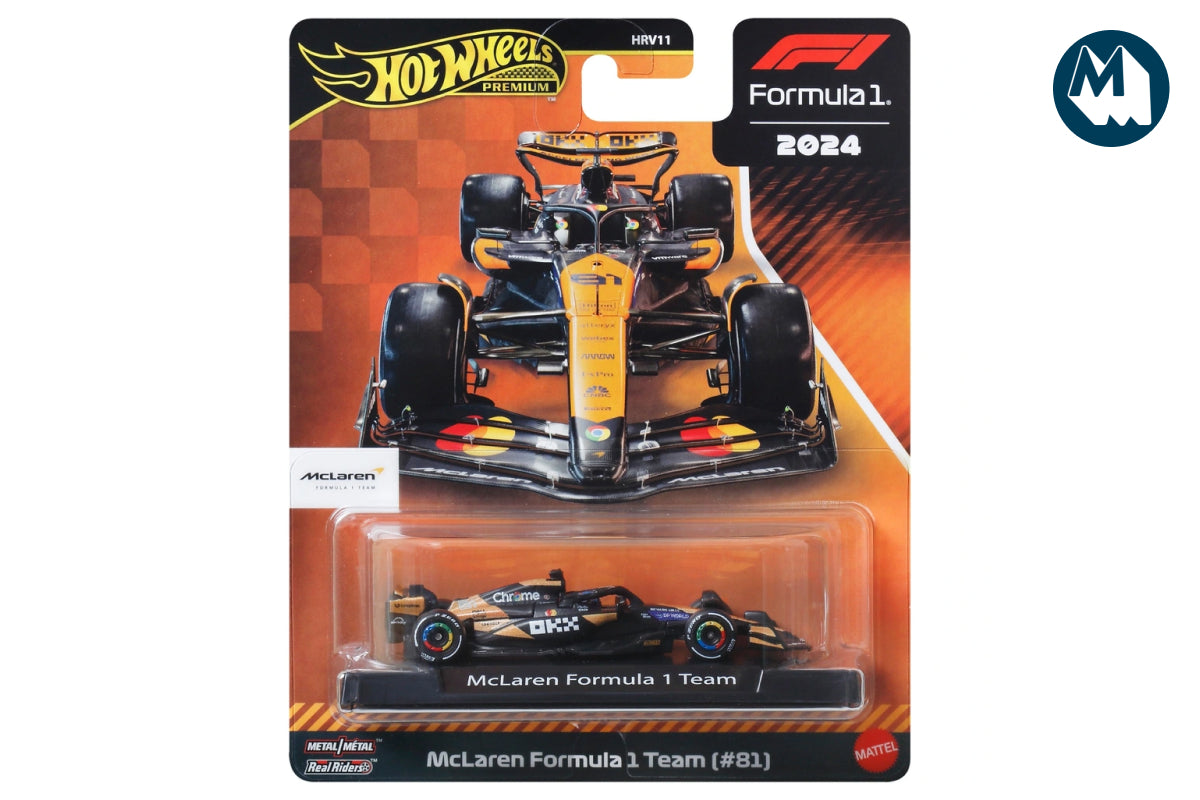山*一様 Hot Wheels F1 Ferrari McLaren Jorda Hot Wheels Premium 2024 Formula 1 - McLaren F1 Team Oscar Piastri
