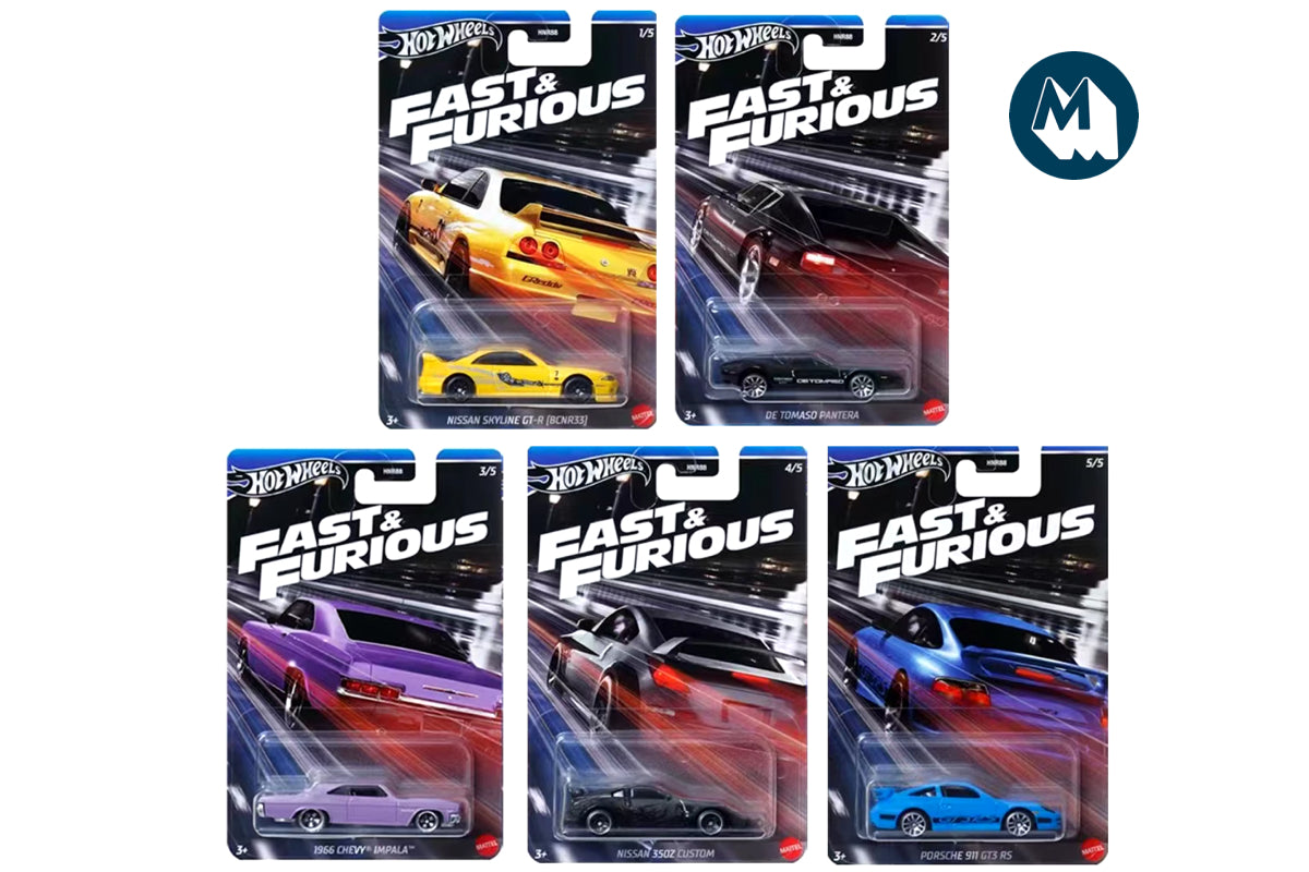 Hot Wheels Fast & Furious 2024 Mix 4 Racing Series