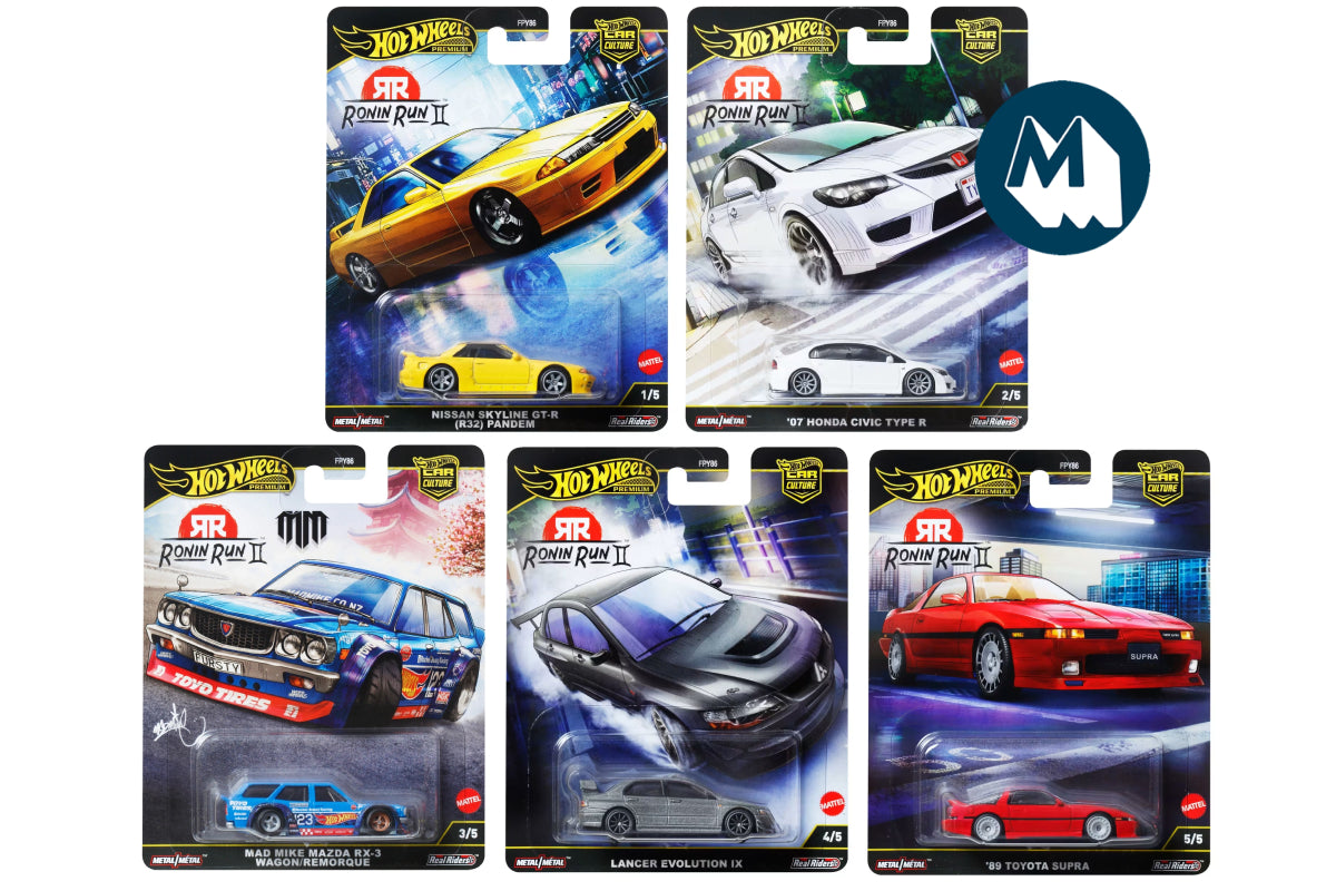 Hot Wheels Car Culture 2025 Mix 7 Ronin Run II – Modelmatic