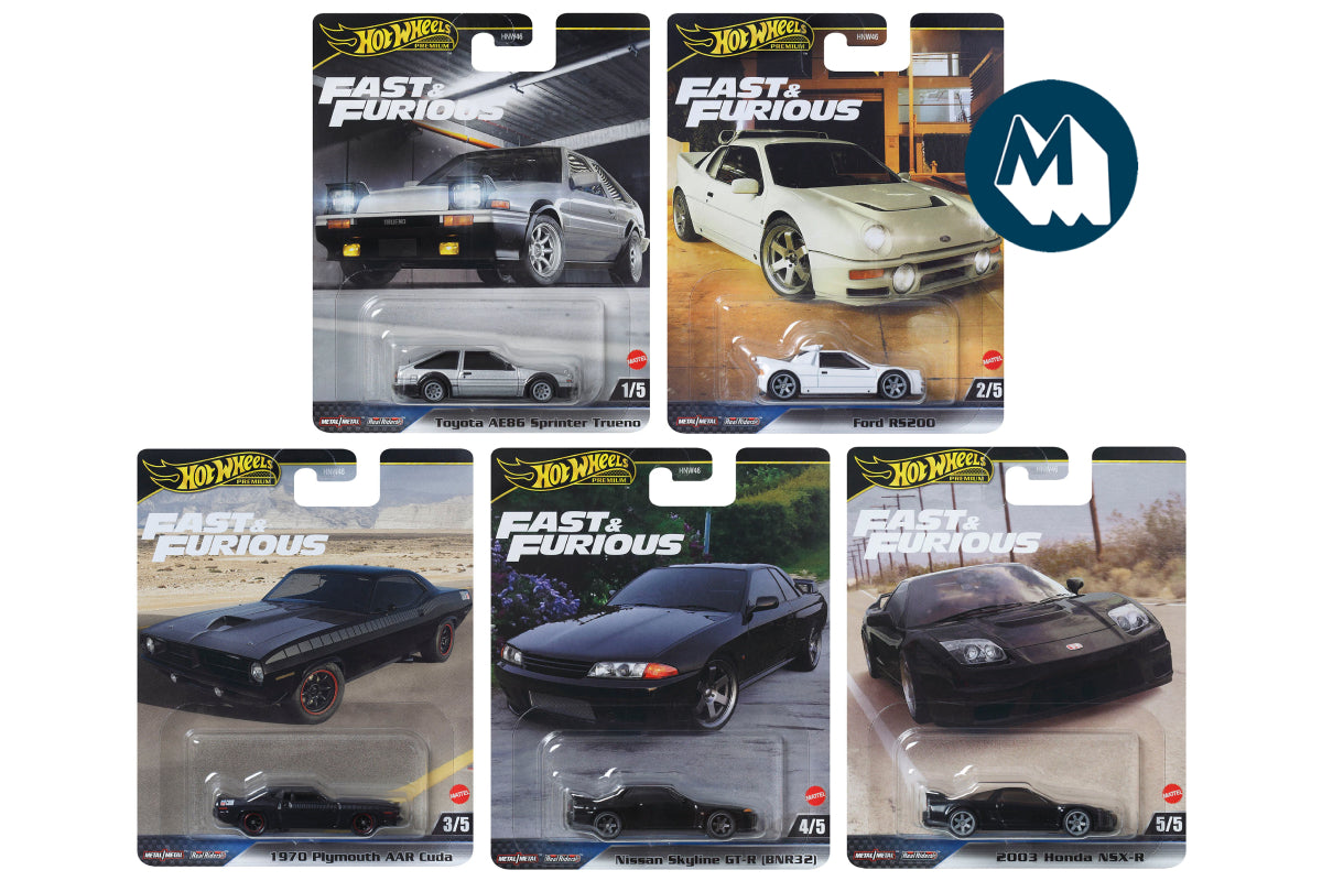 Hot Wheels Fast & Furious Premium 2024 Mix 1 / Full sets
