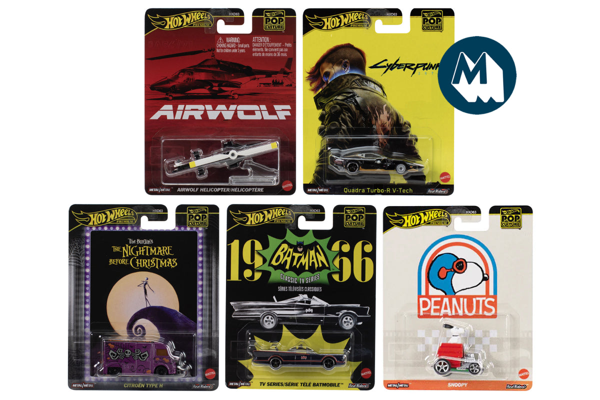 Hot Wheels Pop Culture 2025 Mix 6