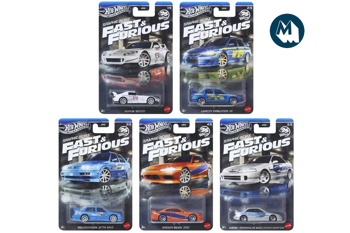 Hot Wheels Fast & Furious 2025 Mix 4 Graphic Remix – Modelmatic