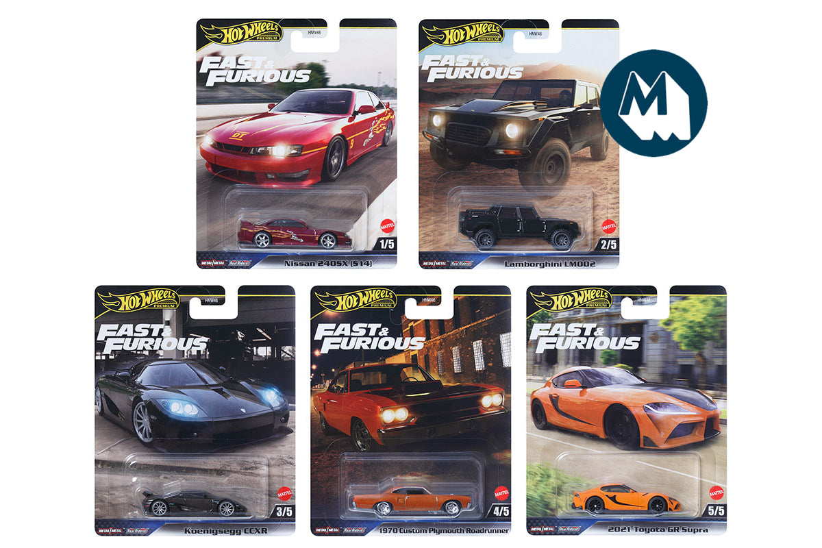 Hot Wheels Fast & Furious Premium 2025 Mix 3 / Full sets