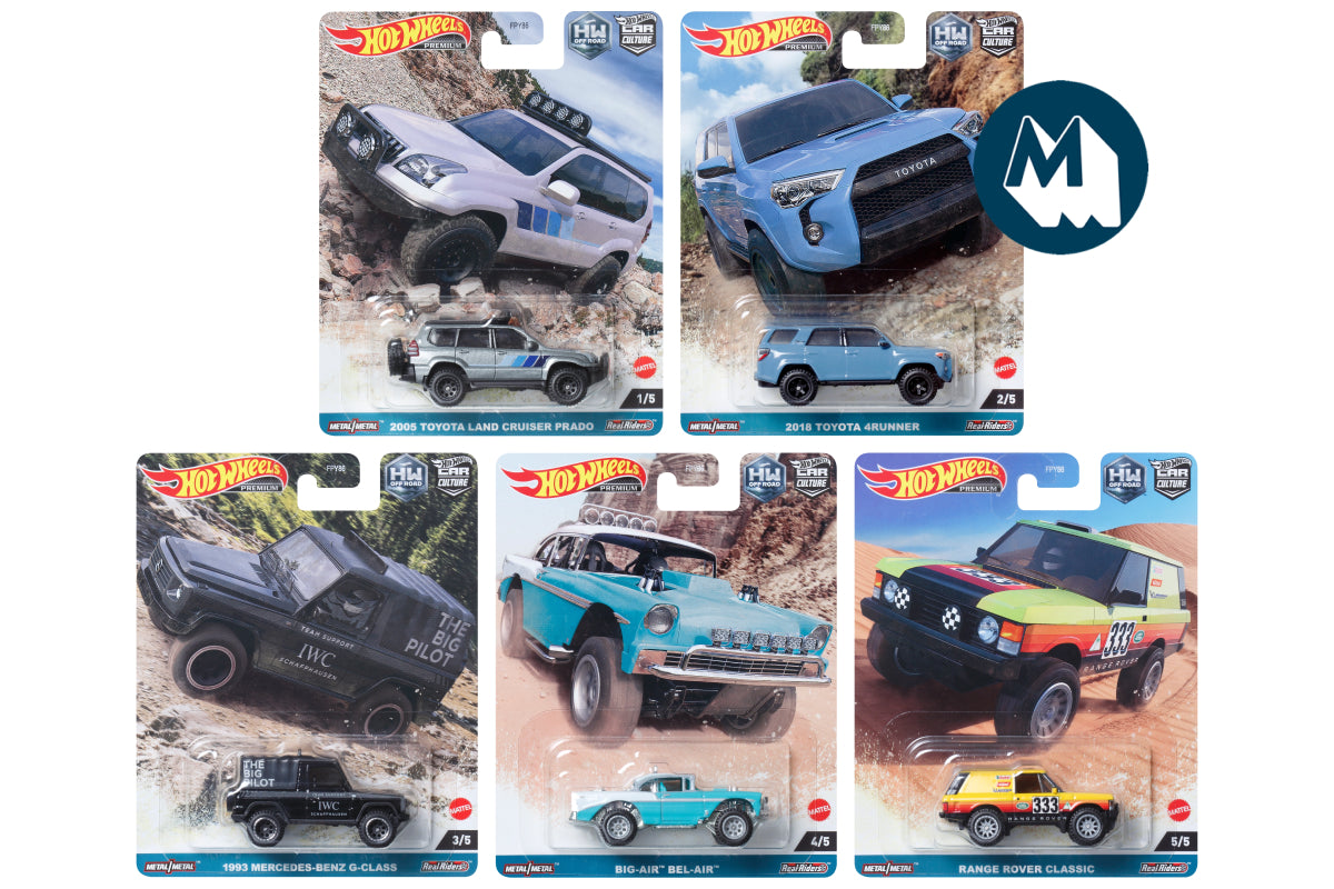 Hot Wheels Car Culture 2023 Mix 6 HW Off Road / Full sets & cases