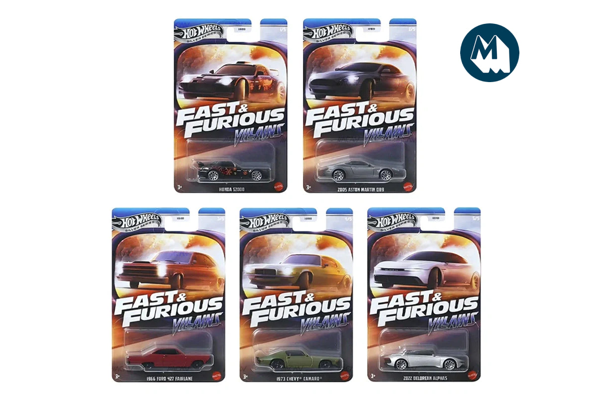 Hot Wheels Fast & Furious 2025 Mix 2 Villains Series