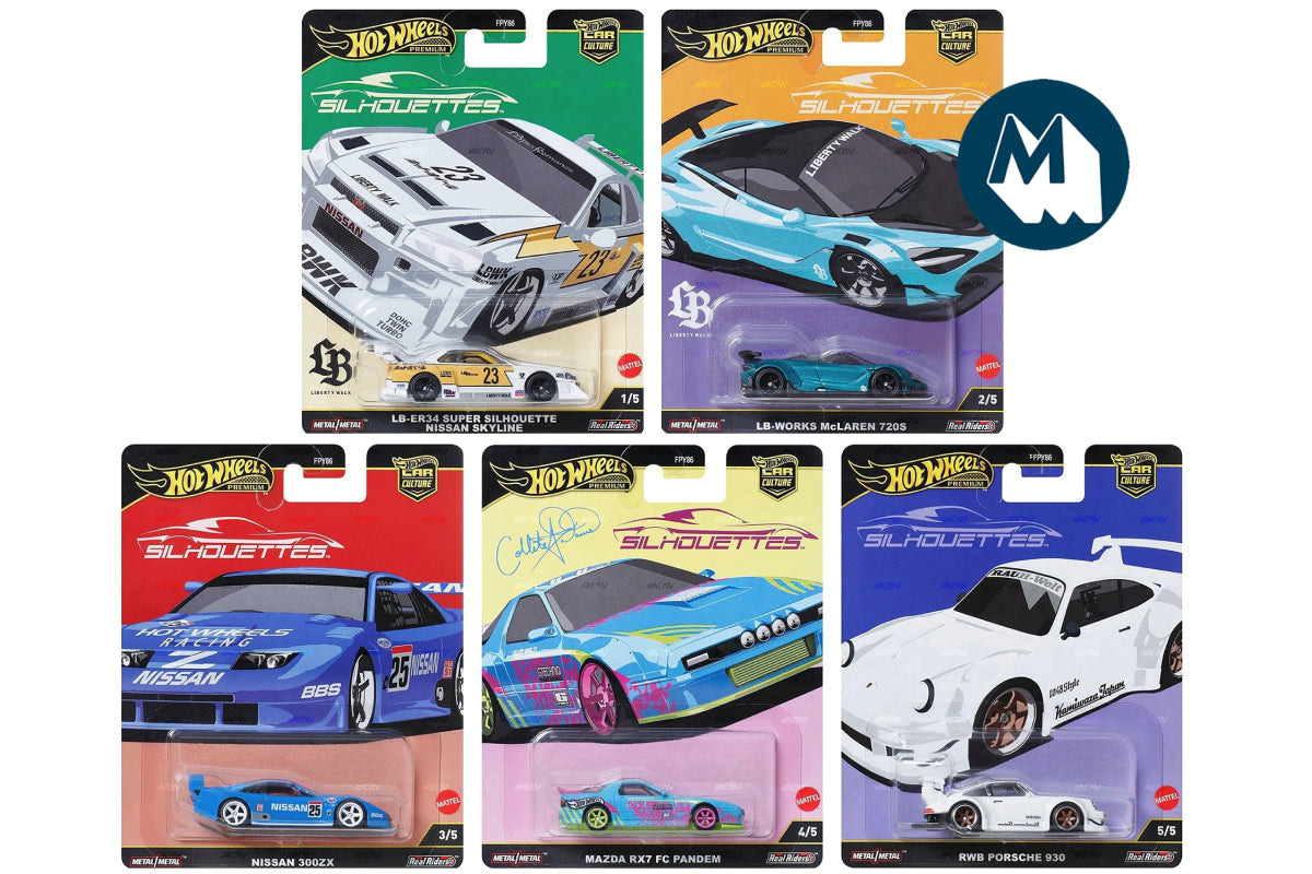 Hot Wheels Car Culture 2025 Mix Silhouettes – Modelmatic