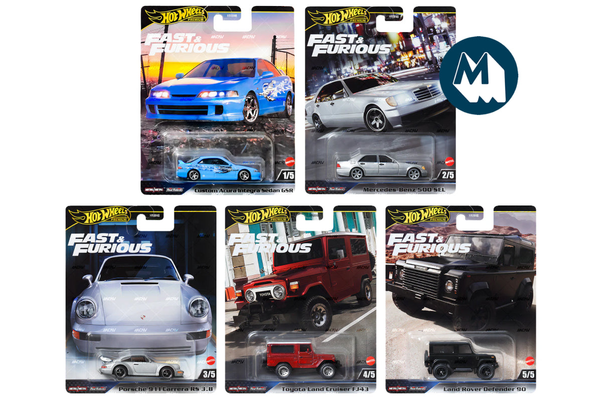 Hot Wheels Fast & Furious Premium 2024 Mix 3 / Full sets