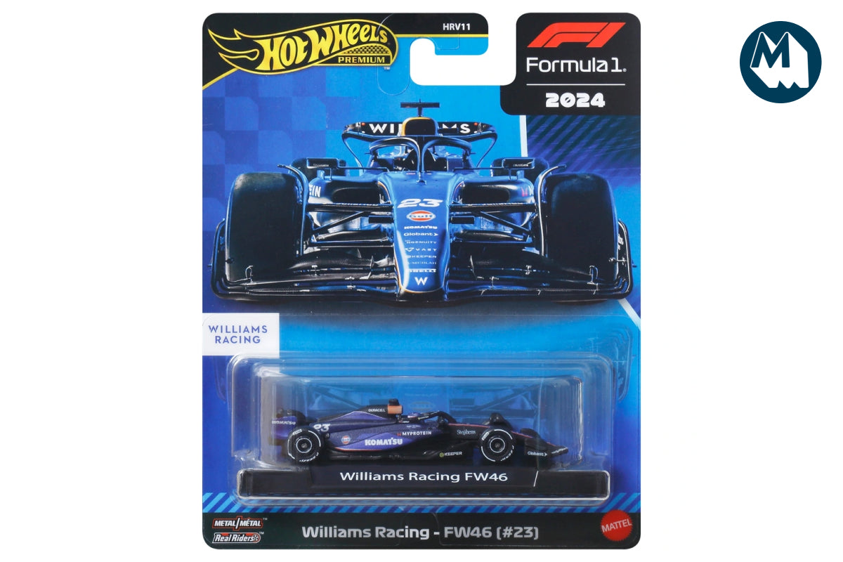 Hot Wheels Premium 2024 Formula 1 - Williams Racing F1 Team - FW46