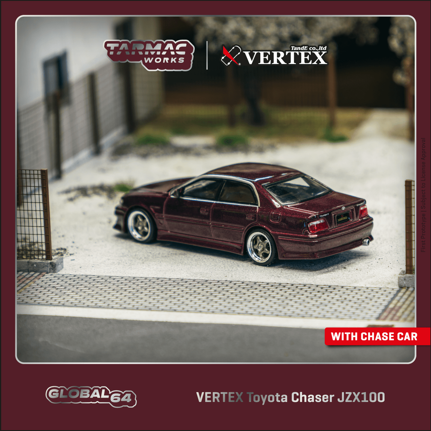 VERTEX Toyota Chaser JZX100 (Purple Metallic)