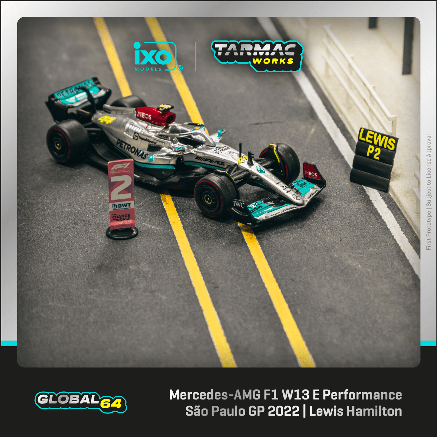 Mercedes-AMG F1 W13 E Performance, Sao Paulo Grand Prix 2022, Lewis Hamilton