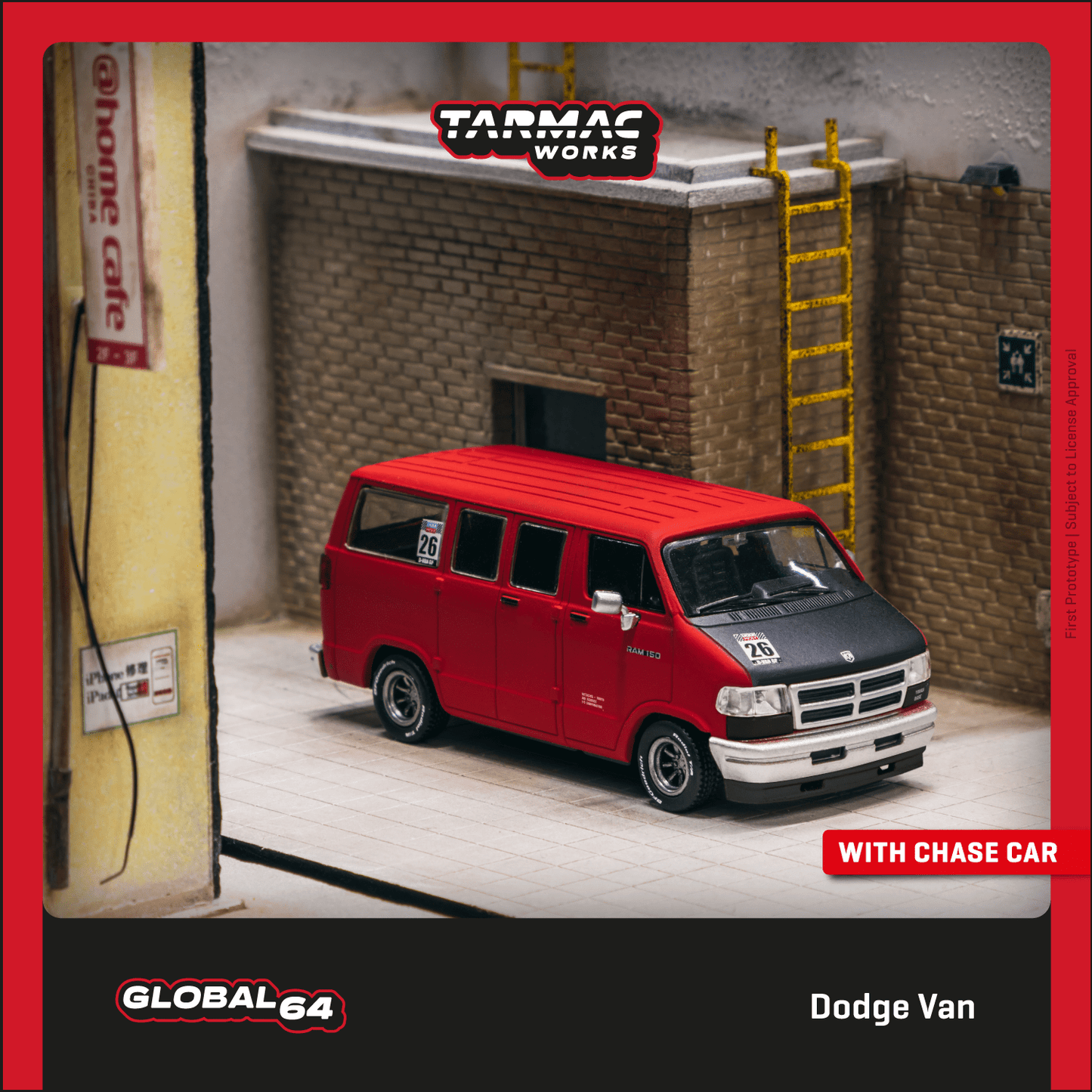 Dodge Van (Red)