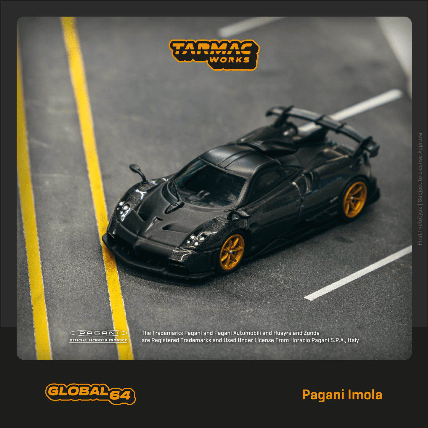Pagani Imola, Grigio Knockhill