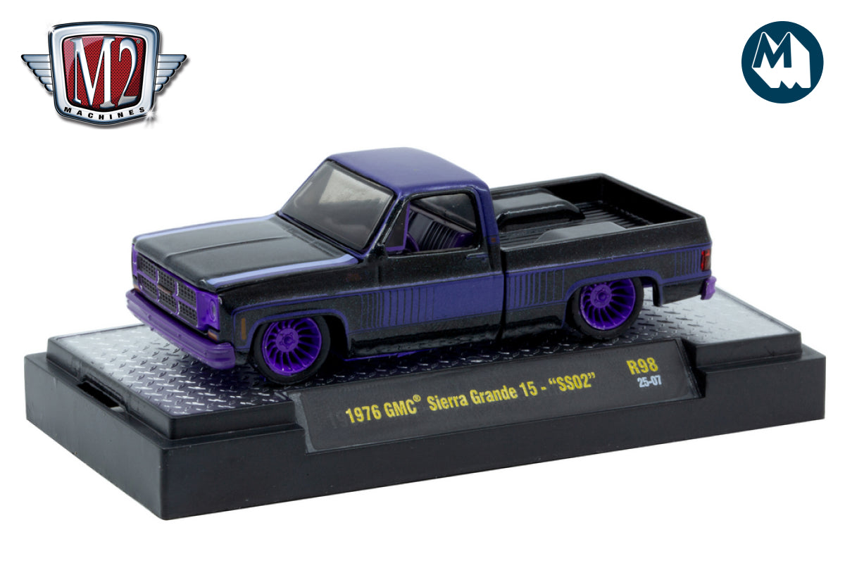 M2 Auto-Thentics 98 - 1976 GMC Sierra Grande 15 "SS02"