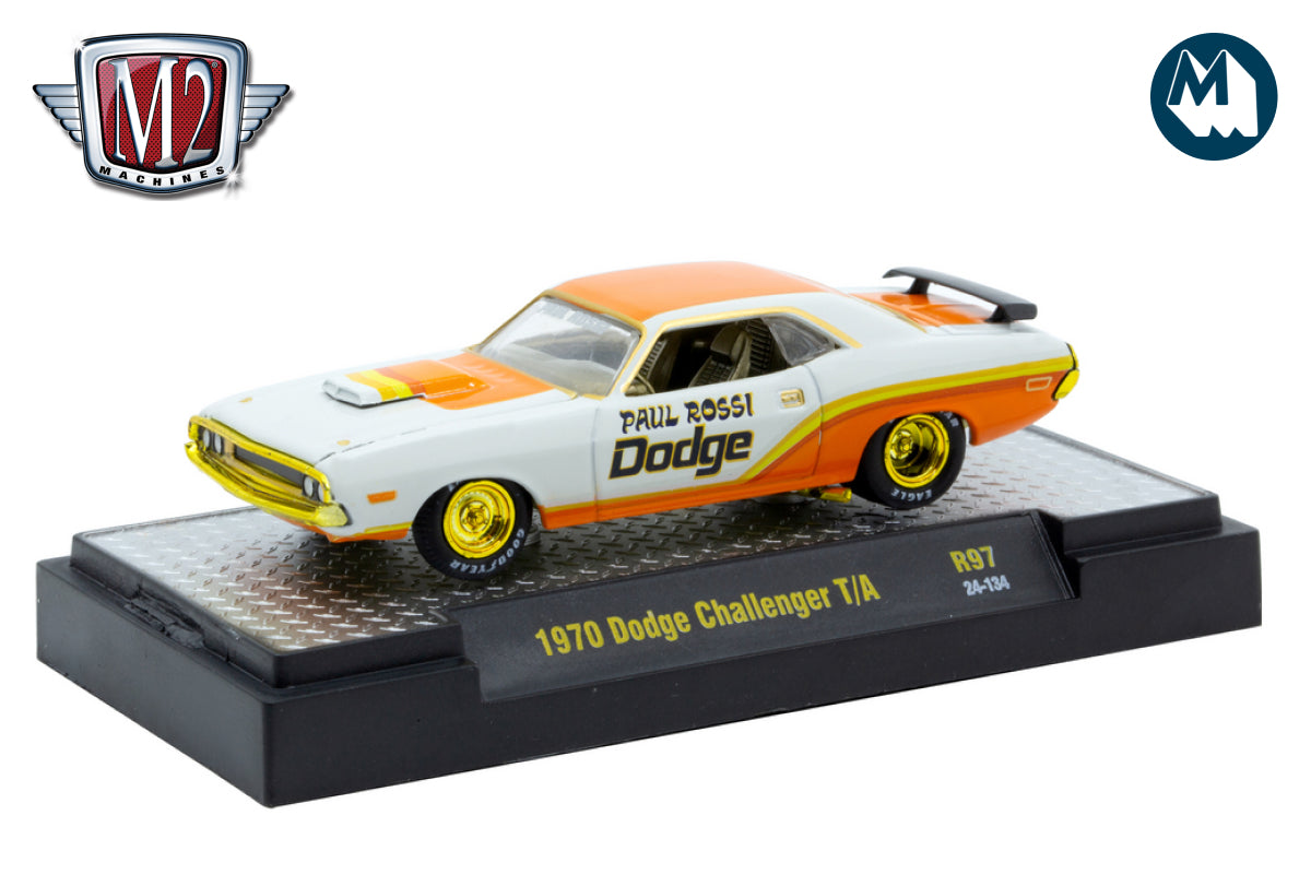 M2 Auto-Thentics 97 - 1970 Dodge Challenger T/A "Paul Rossi"