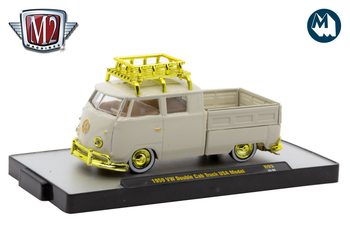 M2 Auto-Thentics 93 - 1959 VW Double Cab Truck USA Model