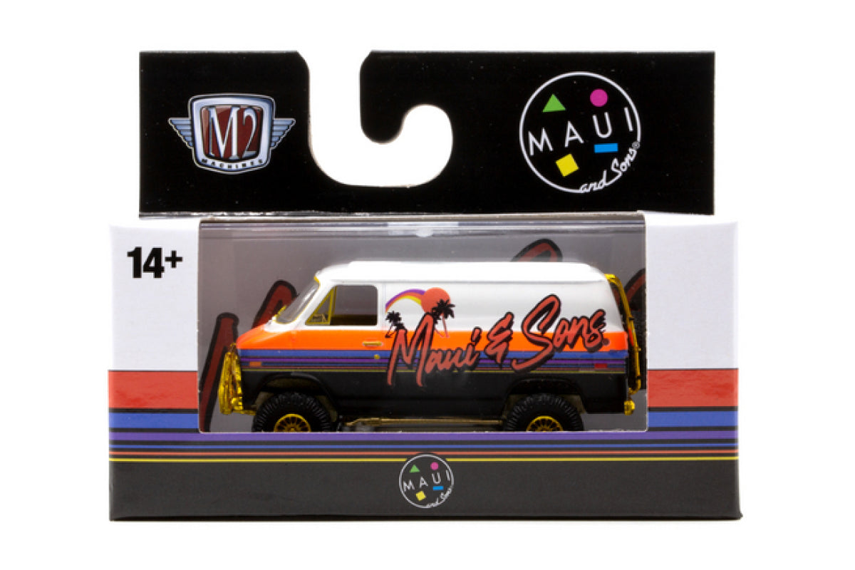 M2 Auto-Thentics 92 - 1971 Chevrolet Van G10 "Maui & Sons"