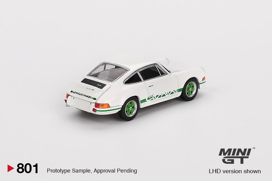 #801 - Porsche 911 Carrera RS 2.7 (Grand Prix White with Green Livery)
