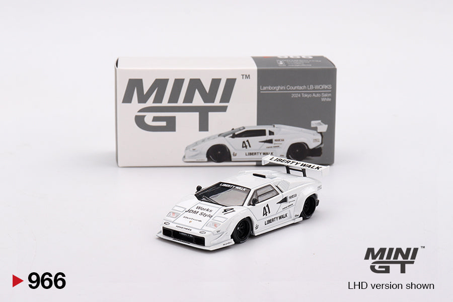 #966 - Lamborghini Countach LB-WORKS White 2024 Tokyo Auto Salon