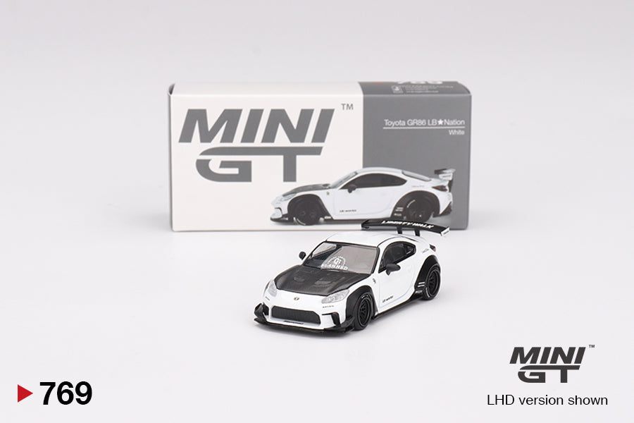 #769 - Toyota GR86 LB★Nation (White)