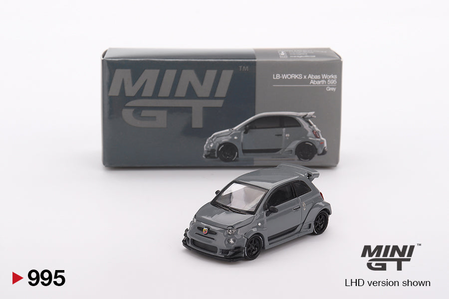 #995 - Abarth 595 LB-WORKS x Abas Works (Grey)