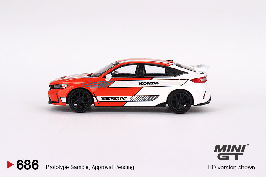 #686 - Honda Civic TYPE R 2023 Pace Car (Red)