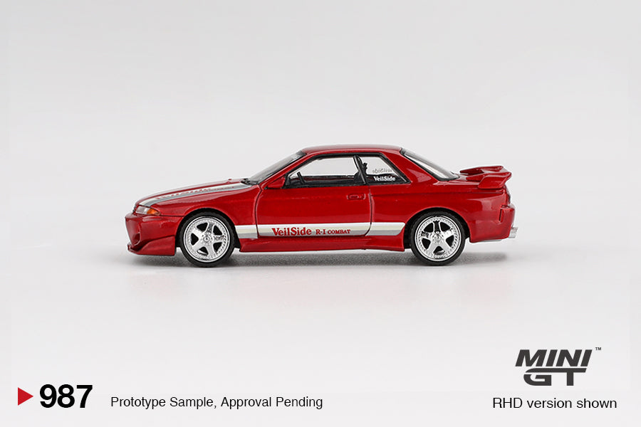 #987 - Nissan Skyline GT-R (R32) VeilSide Combat C-I Gem Red
