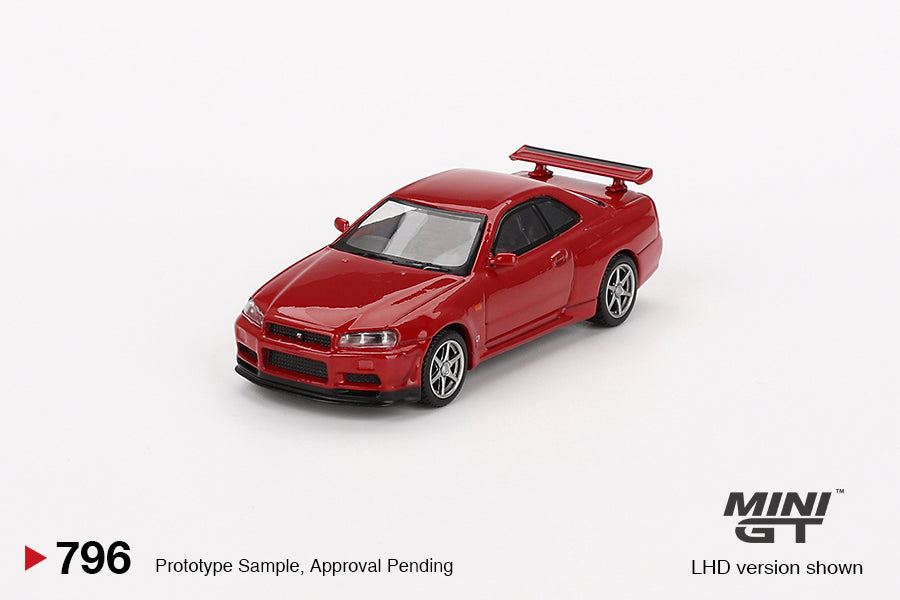 #796 - Nissan Skyline GT-R (R34) V-Spec (Active Red)