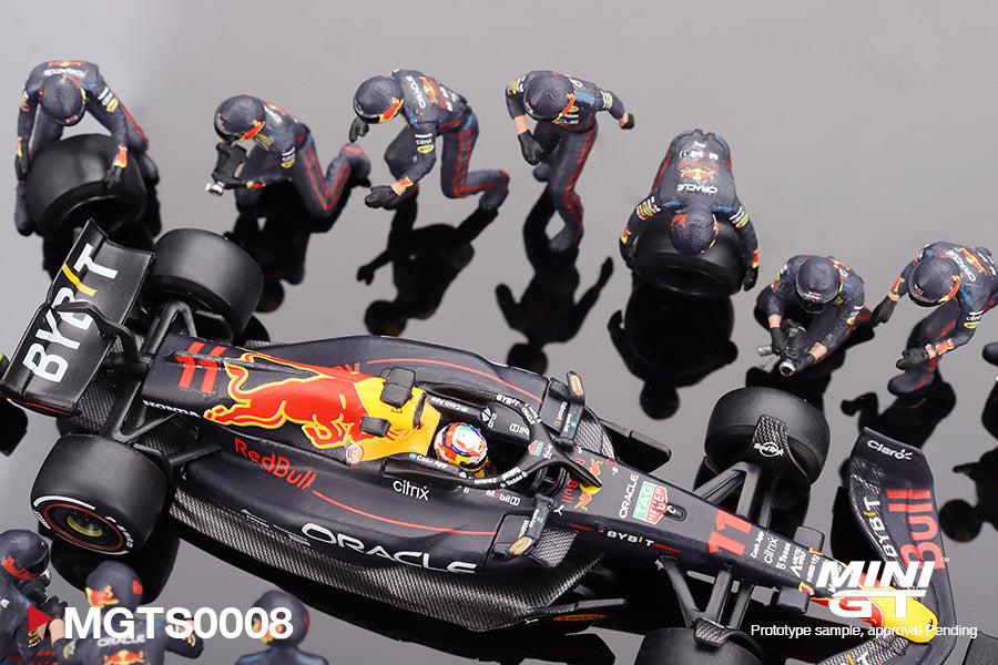 Oracle Red Bull Racing RB18 #11 Sergio Pérez 2022 Abu Dhabi GP Pit Crew Set