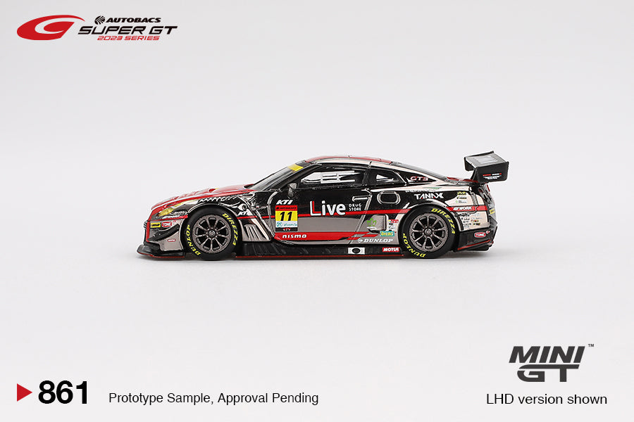 #861 - Nissan GT-R NISMO GT3 #11 "GAINER TANAX GT-R" GAINER 2023 SUPER GT SERIES