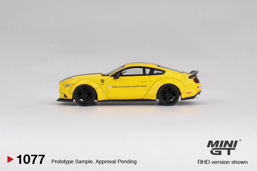 #1077 - LB-WORKS Ford Mustang (Triple Yellow)
