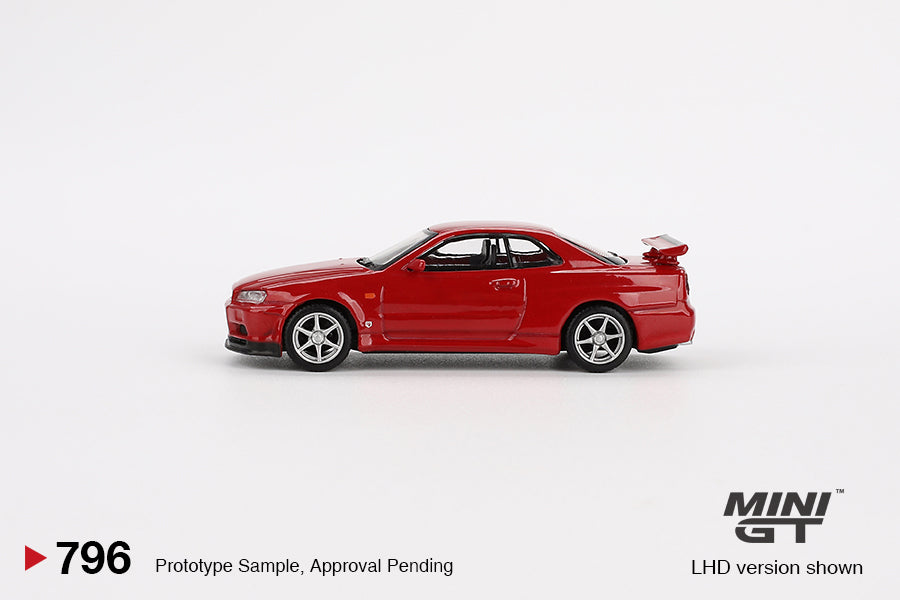 #796 - Nissan Skyline GT-R (R34) V-Spec (Active Red)