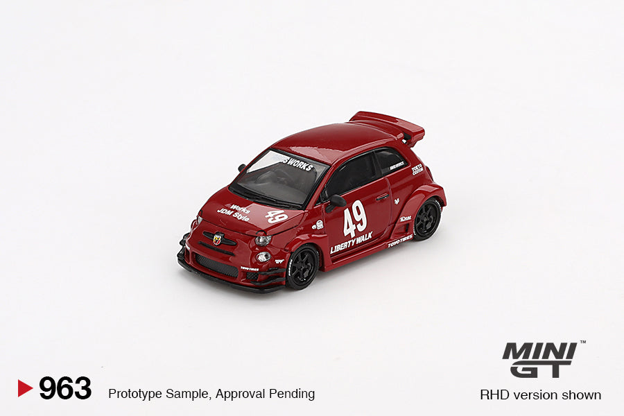 #963 - LB-WORKS x Abas Works ABARTH 595 (Red)