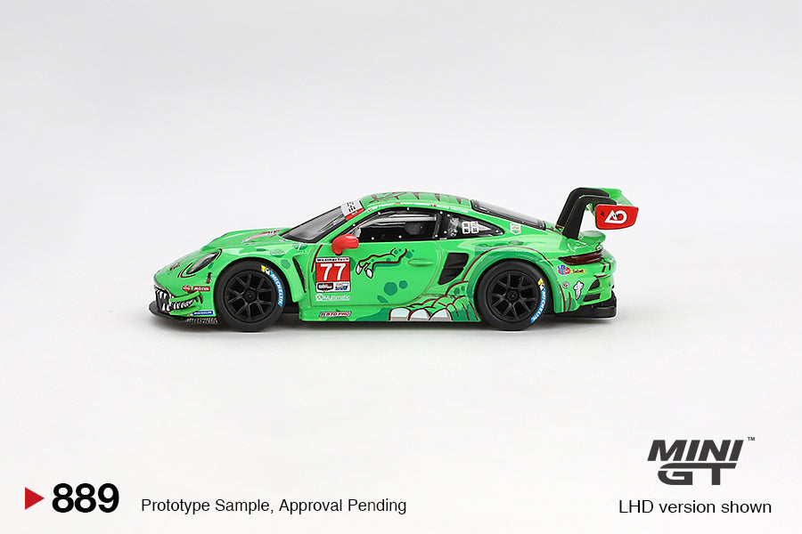#889 - Porsche 911 GT3 R #77 AO Racing 2024 IMSA Daytona 24 Hrs GTD Pro 2nd Place
