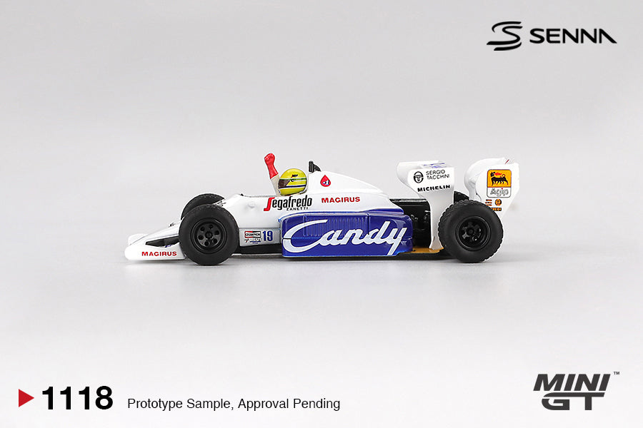 #1118 - Toleman TG184 #19 Ayrton Senna 1984 Monaco Grand Prix 2nd Place