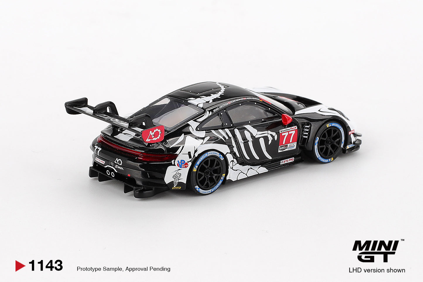 #1143 - Porsche 911 GT3 R #77 AO Racing 2025 IMSA Petit Le Mans