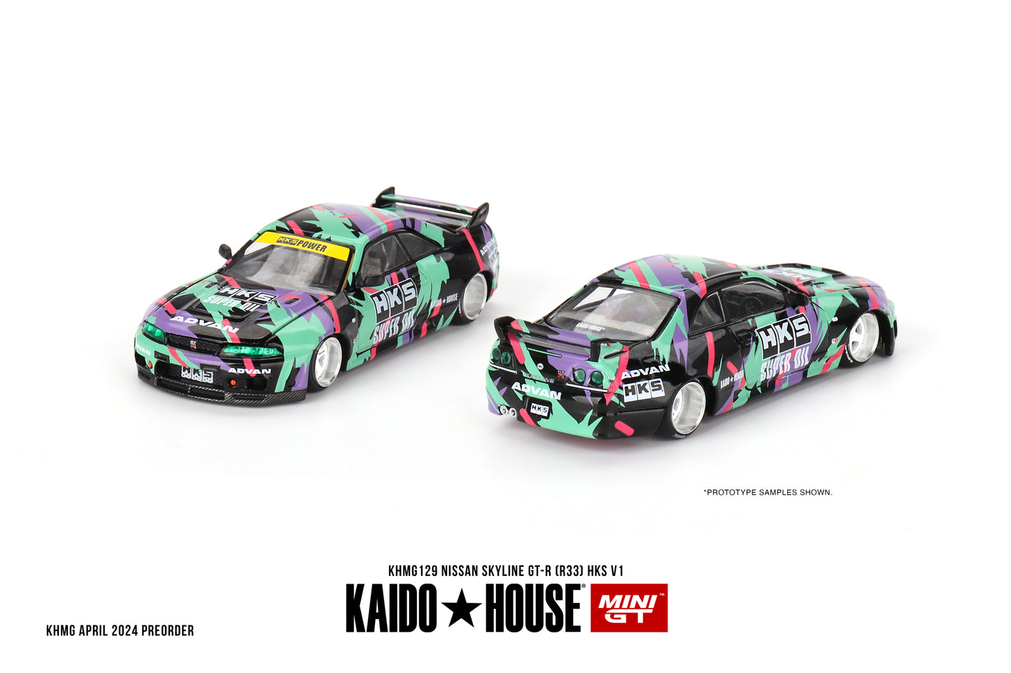 #129 - Nissan Skyline GT-R (R33) HKS V1
