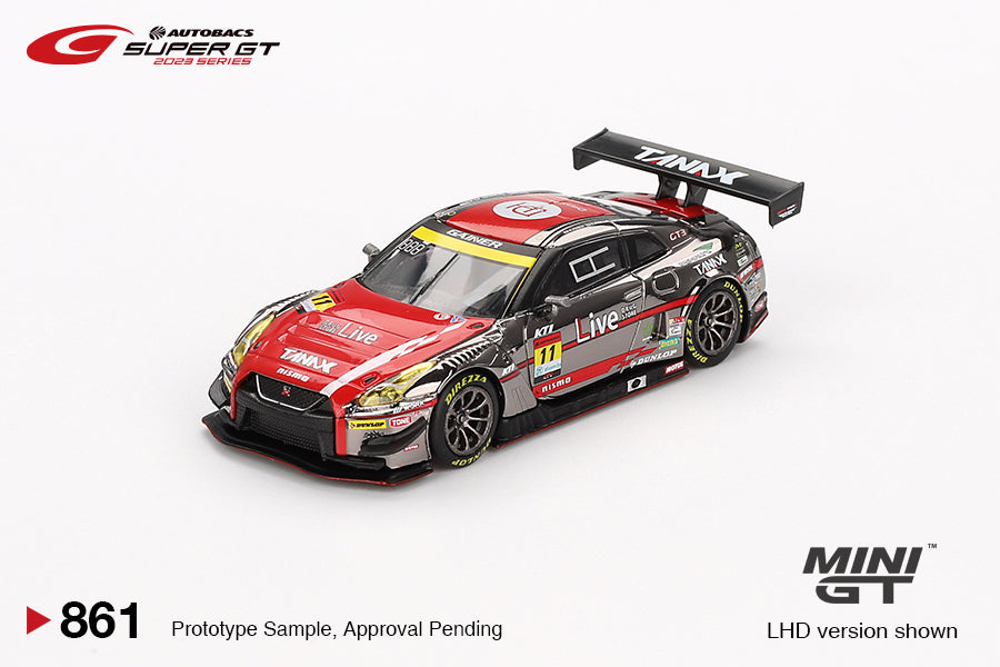 #861 - Nissan GT-R NISMO GT3 #11 "GAINER TANAX GT-R" GAINER 2023 SUPER GT SERIES
