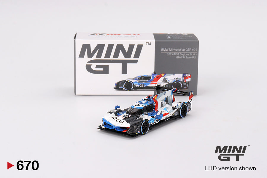 #670 - BMW M Hybrid V8 GTP #24 2023 IMSA Daytona 24 Hrs