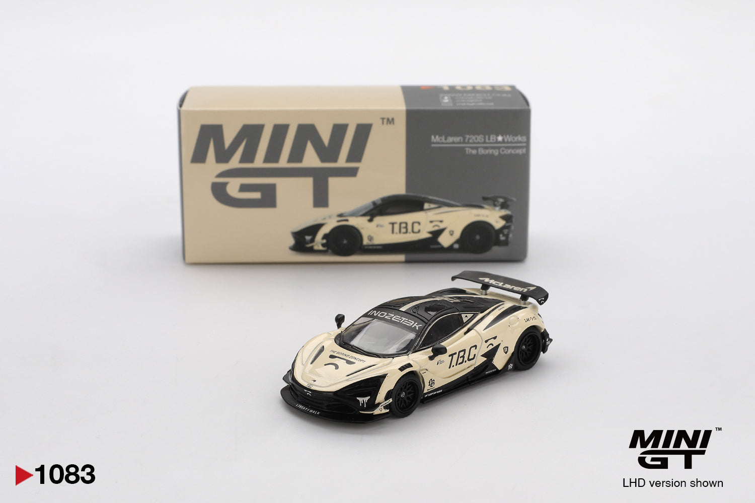 ミニカー MINIGT McLaren720SLBWK&theboringpullback Mini GT No.777 McLaren 720S LB☆Works Black – Mini Toy Sensei