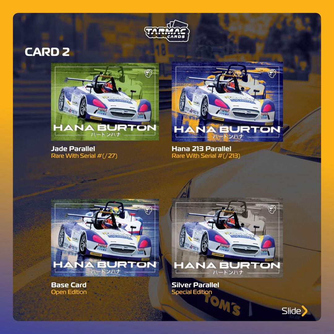 Tarmac Cards Hana Burton "Special Edition" Vol. 01