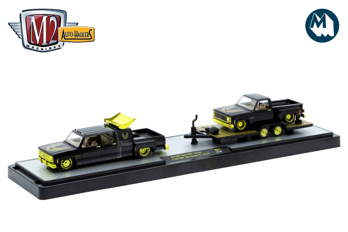 M2 Auto-Haulers 81 - 1976 GMC Sierra 3500 Custom & 1976 GMC Sierra Grande 15 Custom