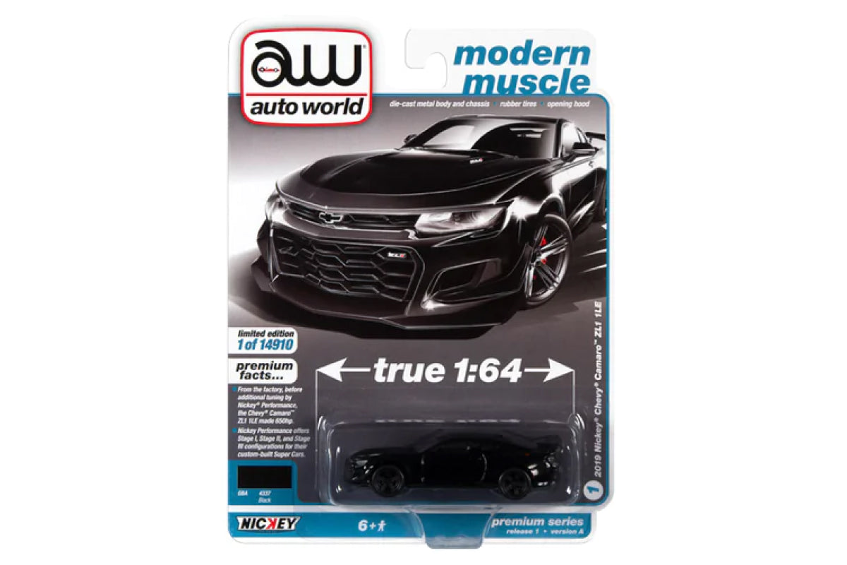 2019 NICKEY Chevrolet Camaro ZL1 1LE (Black)
