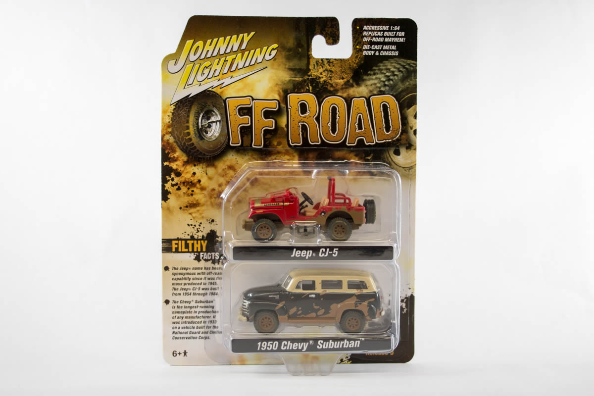 Jeep CJ-5 / 1950 Chevy Suburban