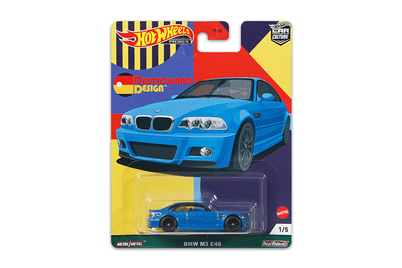 Hot Wheels Car Culture 2021 Mix 3 Deutschland Design / #1 - BMW M3 E46